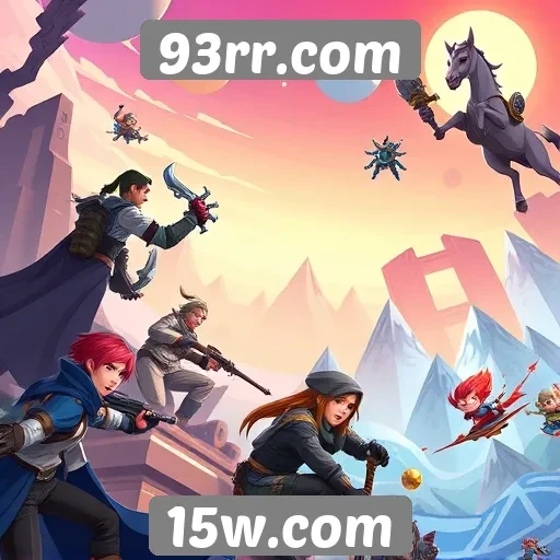 Comparação de jogos populares no site 93rr.com